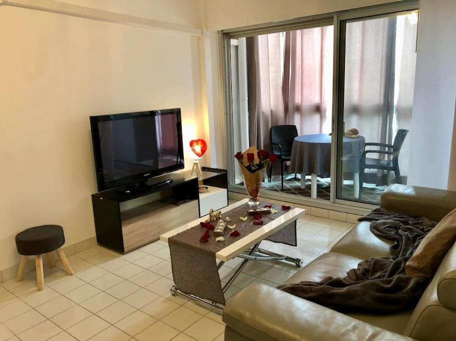 "Beausoleil" T2 Lumineux, Parking, Clim, Wifi Appartement Sète Buitenkant foto