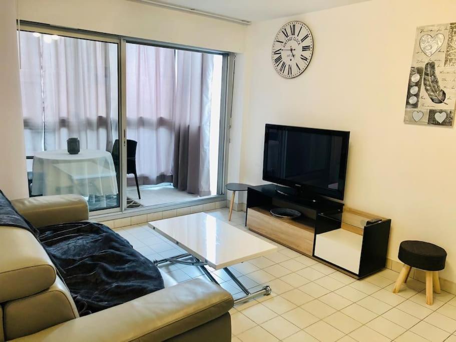 "Beausoleil" T2 Lumineux, Parking, Clim, Wifi Appartement Sète Buitenkant foto