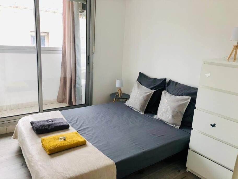 "Beausoleil" T2 Lumineux, Parking, Clim, Wifi Appartement Sète Buitenkant foto