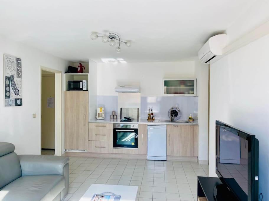 "Beausoleil" T2 Lumineux, Parking, Clim, Wifi Appartement Sète Buitenkant foto