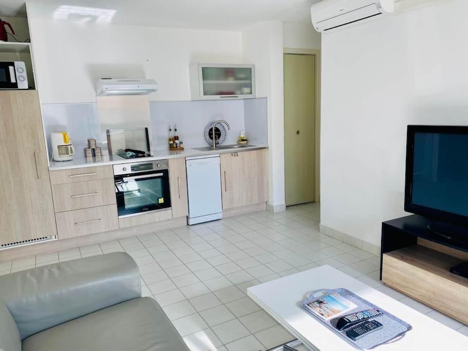 "Beausoleil" T2 Lumineux, Parking, Clim, Wifi Appartement Sète Buitenkant foto